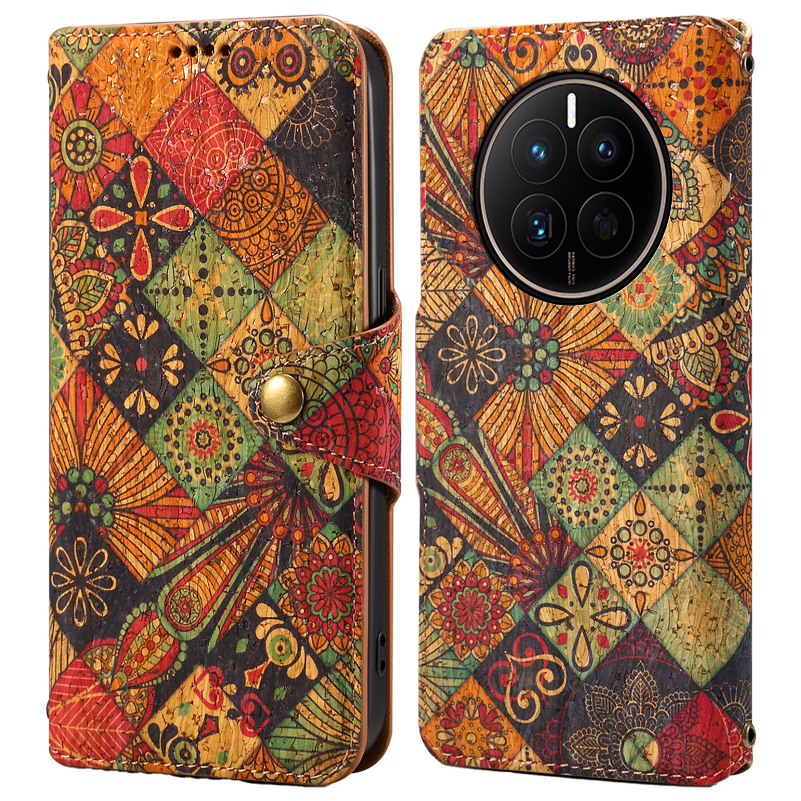 For Huawei Mate 50 4G Leather Case Drop-Proof Floral Printing Wallet Phone Cover with Stand For Huawei Mate 50 4G Leather Case Drop-Proof Floral Printing Wallet Phone Cover with Stand